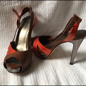 Bundle of two pairs of Charles David sandals